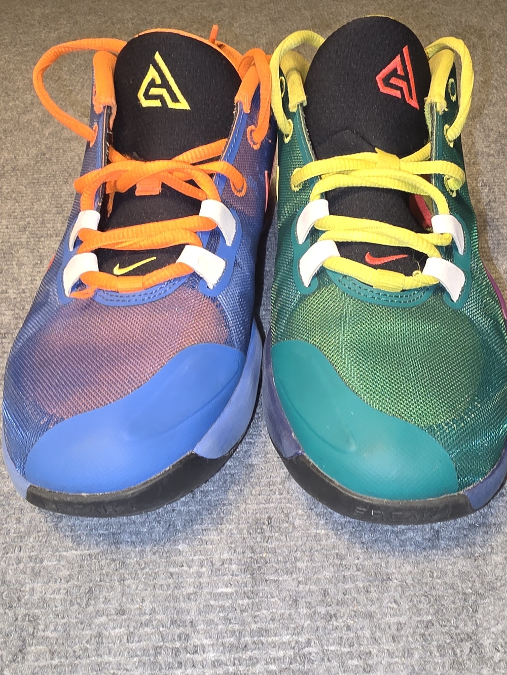 Nike Zoom Freak 1 GS Roots What The Giannis Basketball Shoes CU1486-800 Size 5.5